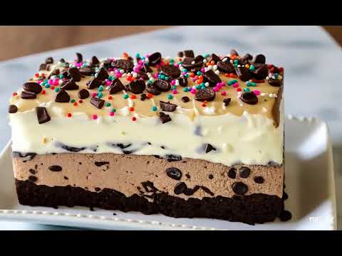 Homemade Carvel Ice Cream Cake Delight