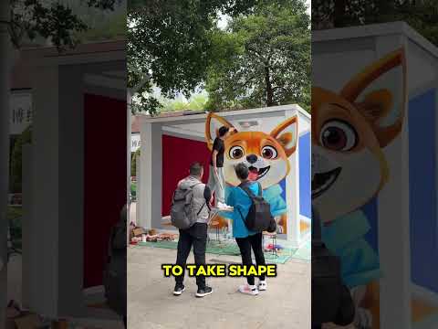 This Guy Transforms The Wall Amazingly!