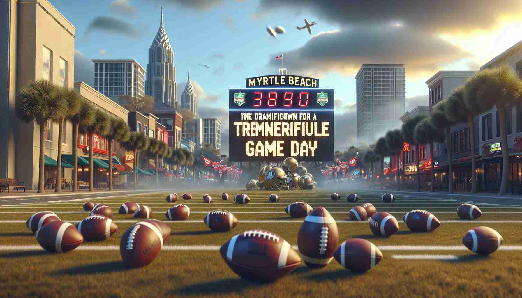 The Countdown to Game Day! Excitement Builds for Myrtle Beach Bowl!